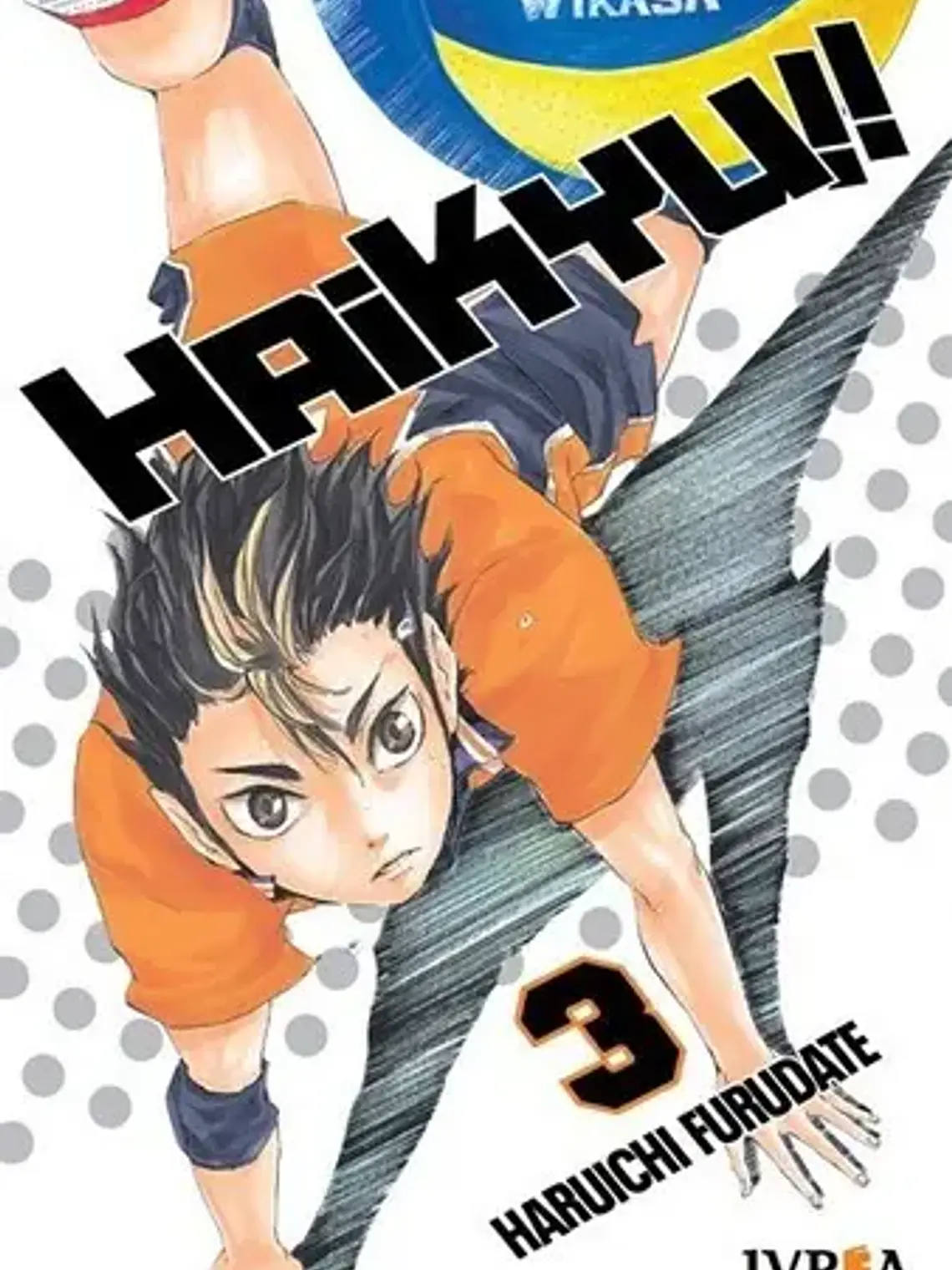 Manga Haikyu!! #03 Ivrea Argentina 1