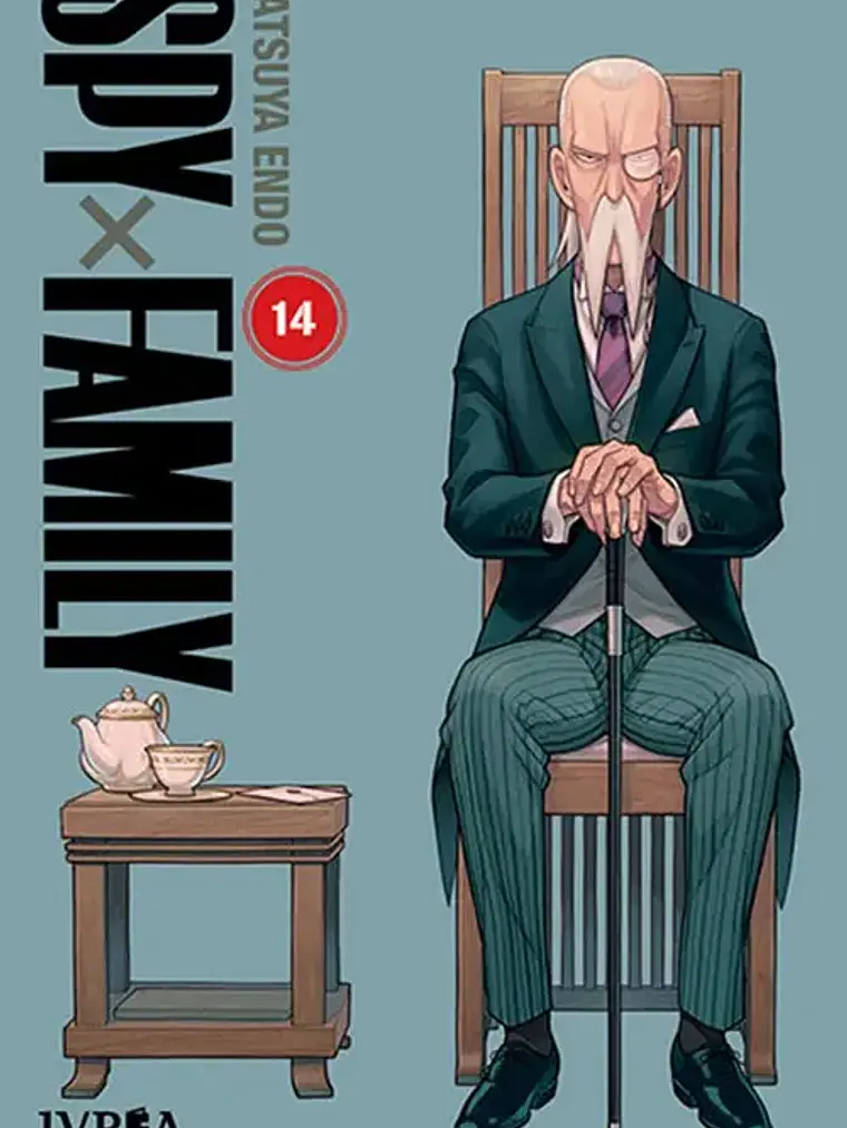 Manga Spy x Family de Tatsuya Endo #14 Editorial Ivrea Argentina Tapa Banda En Español 1
