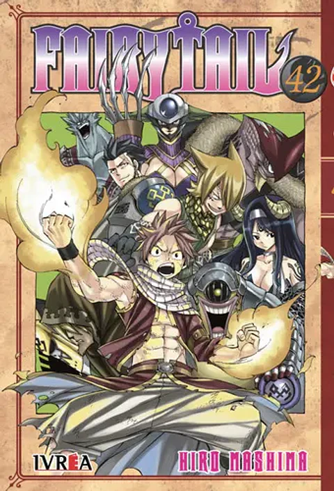 Fairy Tail: Fairy Tail, De Hiro Mashima. Serie Fairy Tail, Vol. 42. Editorial Ivrea, Tapa Blanda, Edición 42 En Español, 2023