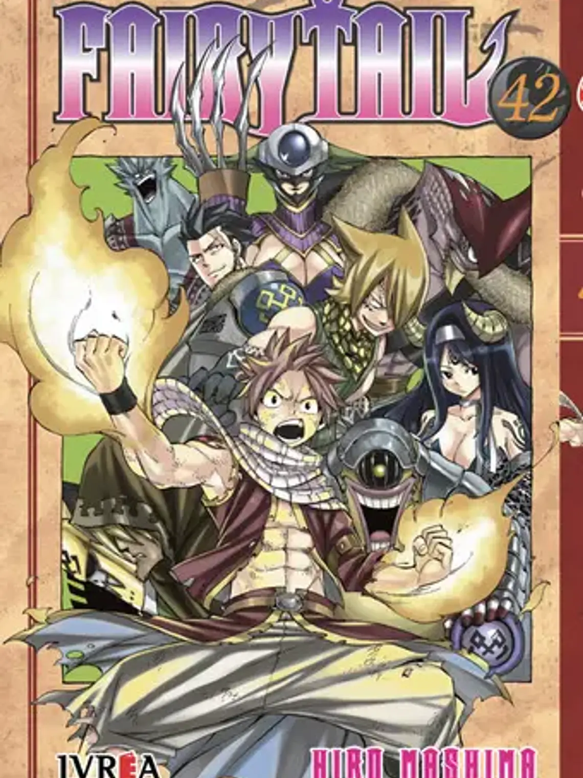 Fairy Tail: Fairy Tail, De Hiro Mashima. Serie Fairy Tail, Vol. 42. Editorial Ivrea, Tapa Blanda, Edición 42 En Español, 2023 1