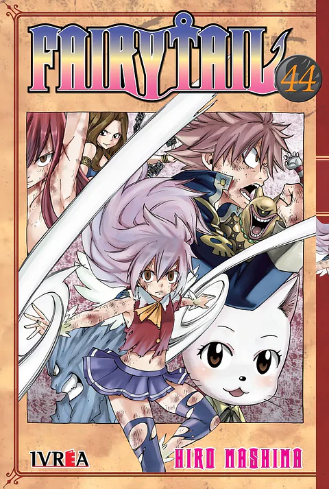 Fairy Tail 44 - Hiro Mashima, de Mashima, Hiro. Editorial Ivrea, tapa blanda en español, 2023