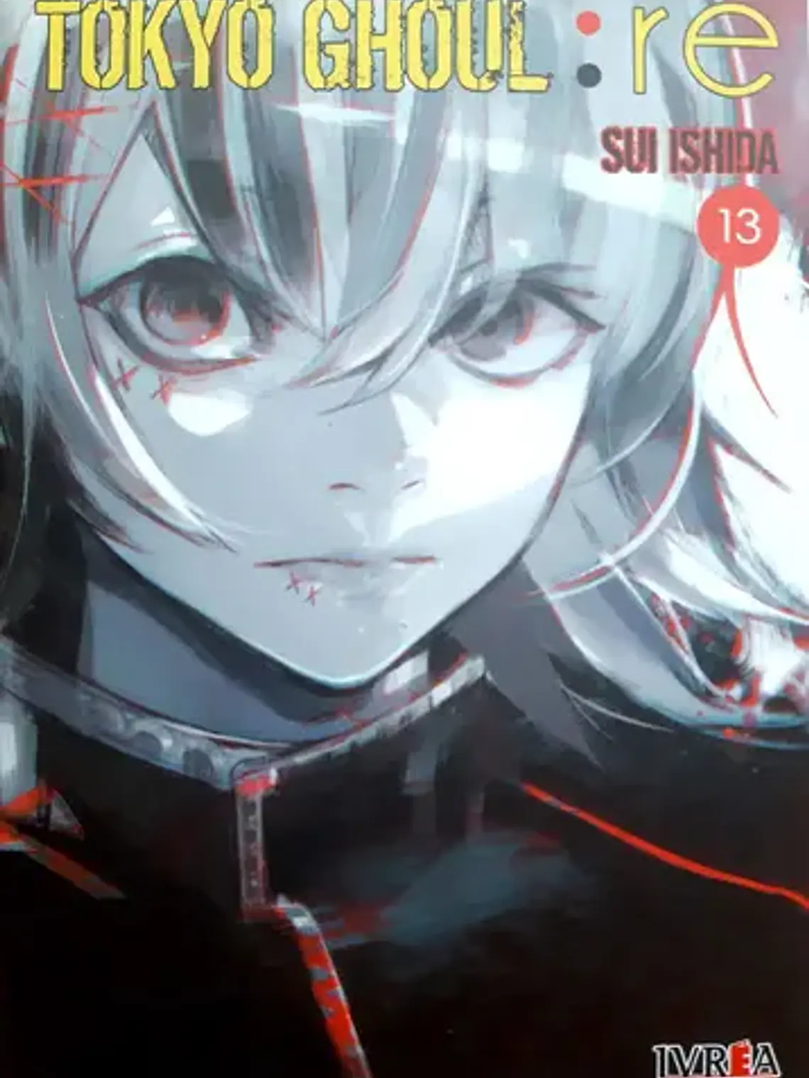 Tokyo Ghoul :re 13, De Sui Ishida. Serie Tokyo Ghoul:re, Vol. 13. Editorial Ivrea, Tapa Blanda En Español, 2020 1