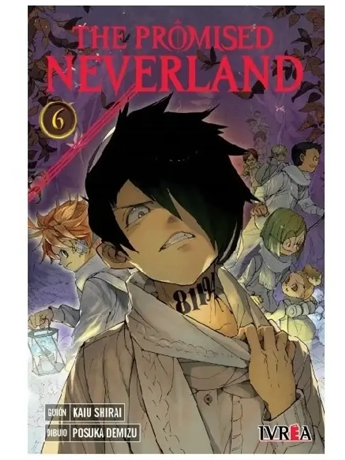 Manga The Promised Neverland Vol. 6 Ivrea Argentina 1