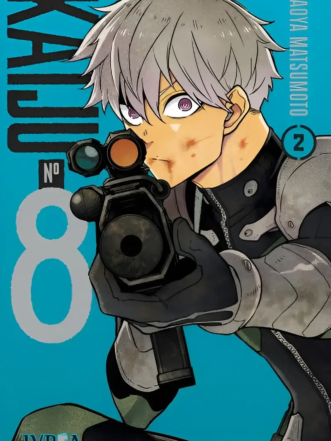 Manga Kaiju N°8 Vol 02 Ivrea Argentina 1