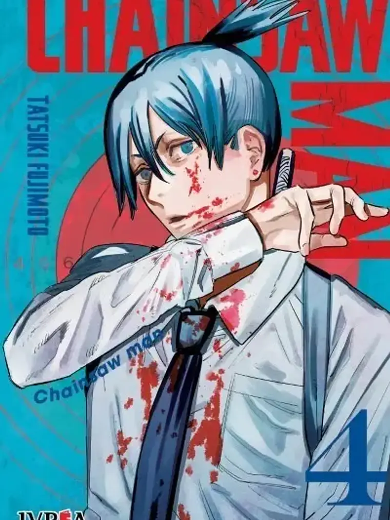 Manga Chainsaw Man Vol. 4 Ivrea Argentina 1