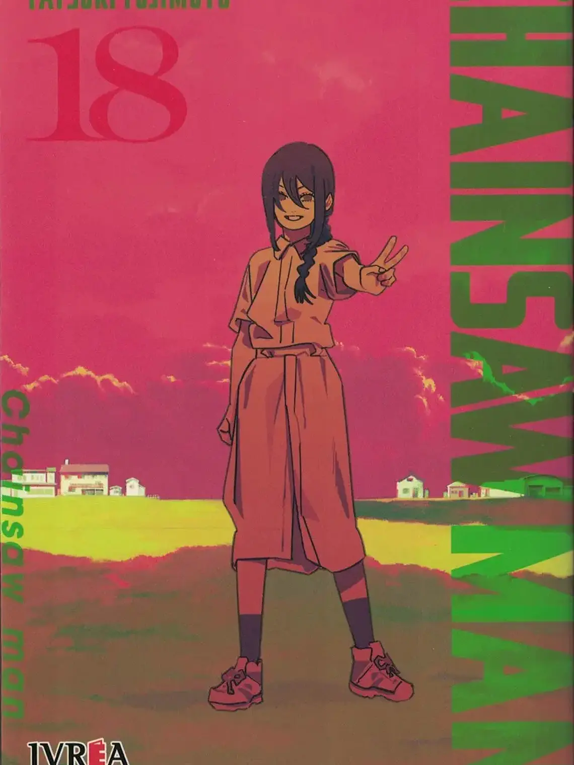 Chainsaw Man Vol 18, De Fujimoto, Tatsuki. Editorial Edit.ivrea 1