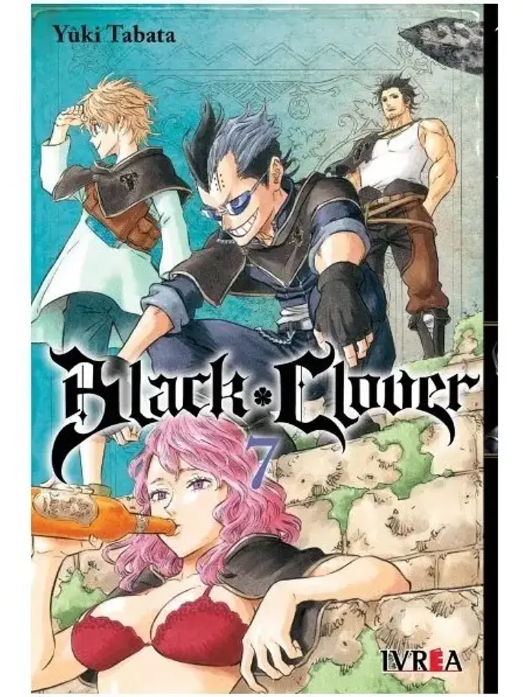 BLACK CLOVER 7, de Yuki Tabata. Black Clover, vol. 7. Editorial Ivrea, tapa blanda en español, 2021 1
