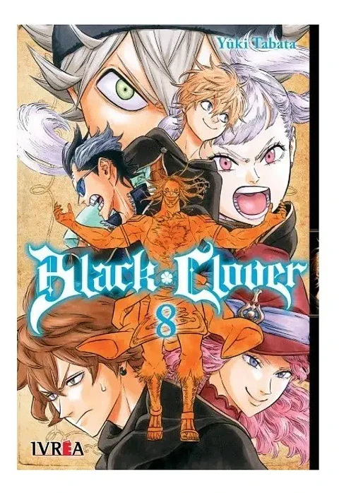 Black Clover Vol. 8 Ivrea Argentina