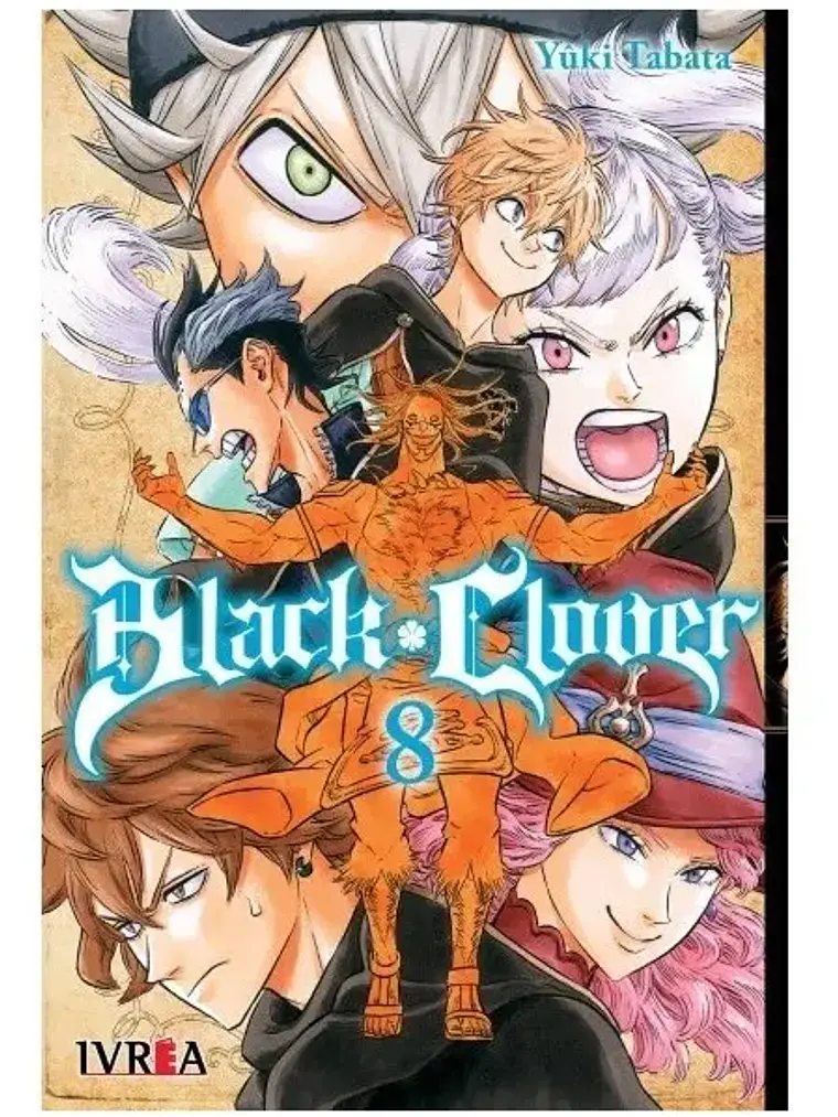 Black Clover Vol. 8 Ivrea Argentina 1