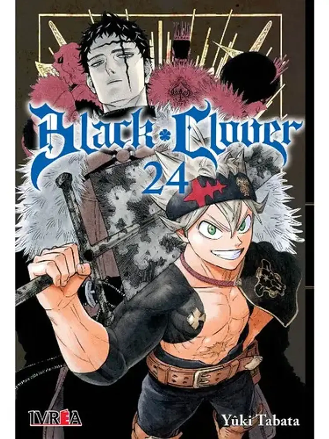 Manga Black Clover 24 Editorial Ivrea Argentina 1