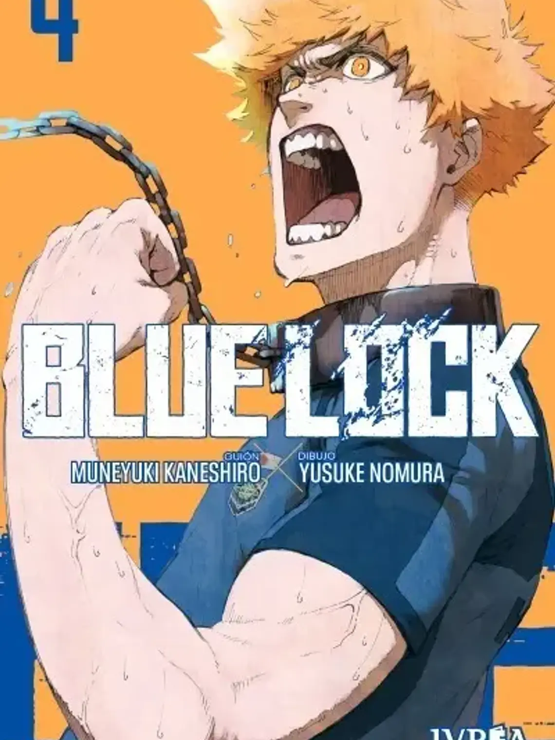 Manga Blue Lock Tomo #4 Ivrea Argentina 1
