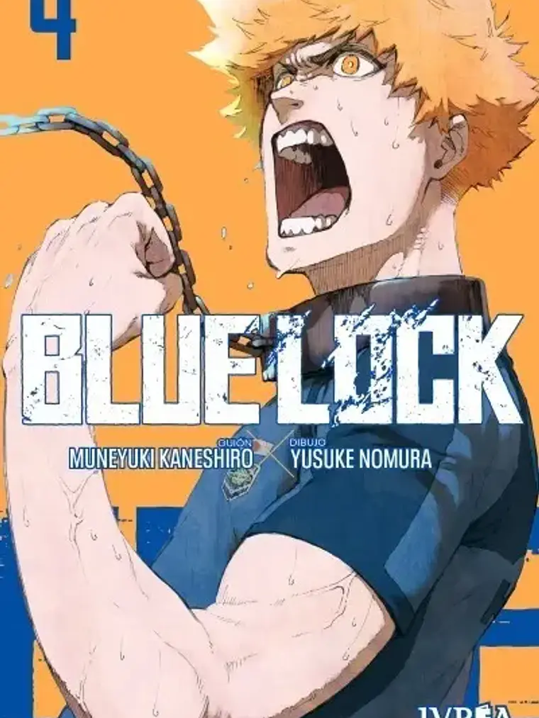 Manga Blue Lock Tomo #4 Ivrea Argentina 1