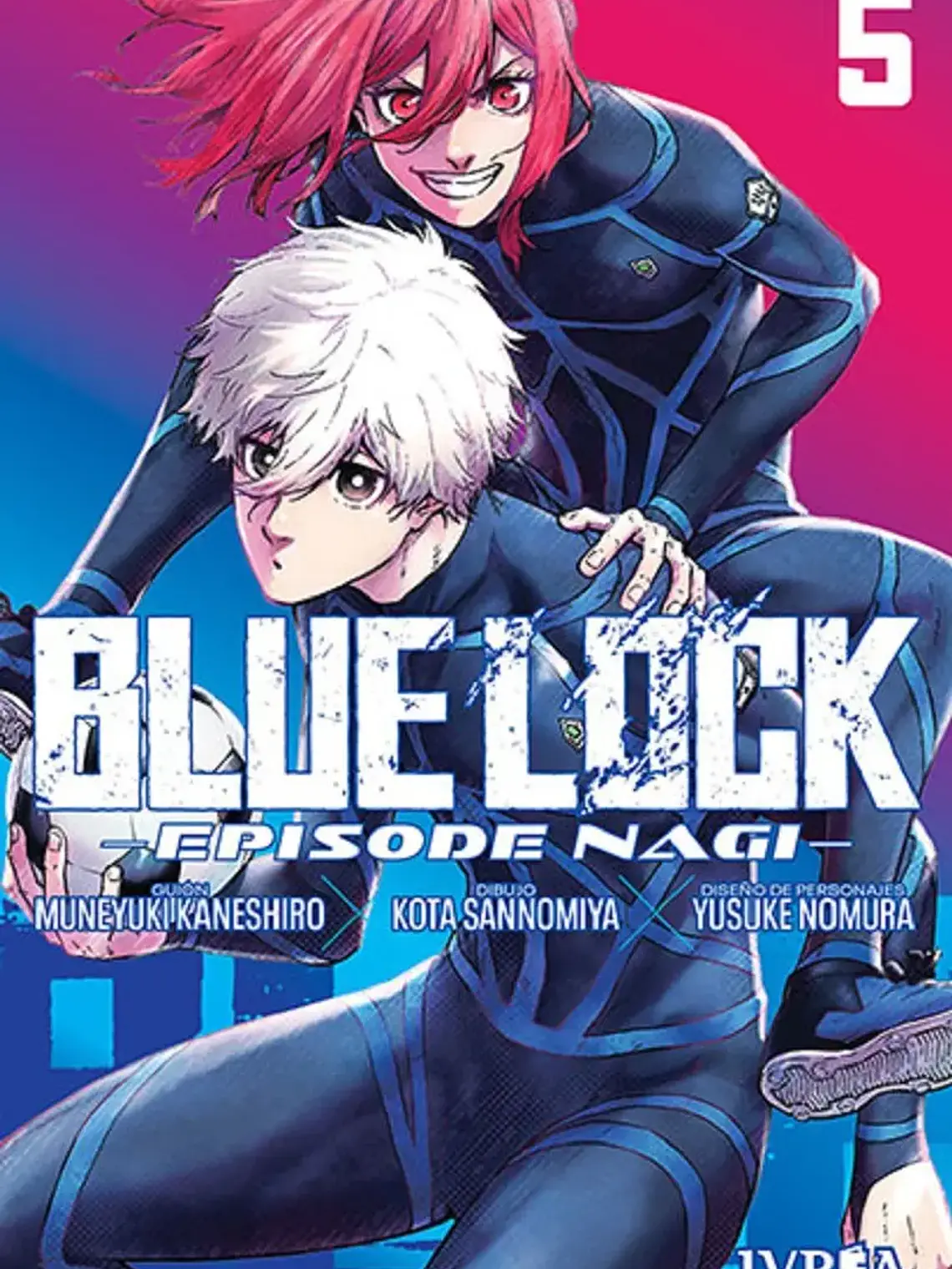 Blue Lock Episode Nagi: 05, Ivrea Argentina, Tapa Blanda En Español 1