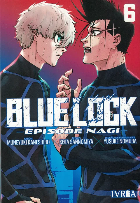 Blue Lock Episode Nagi Vol 6, De Kaneshiro, Muneyuki. Editorial Edit.ivrea, Tapa Blanda