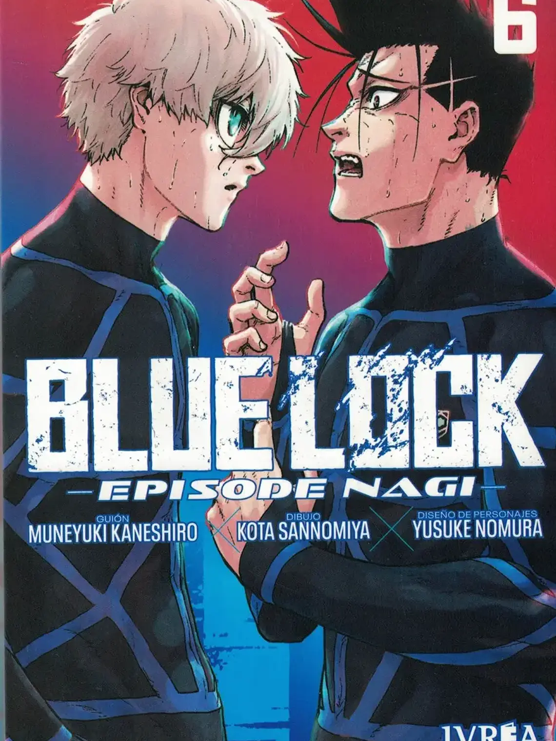 Blue Lock Episode Nagi Vol 6, De Kaneshiro, Muneyuki. Editorial Edit.ivrea, Tapa Blanda 1