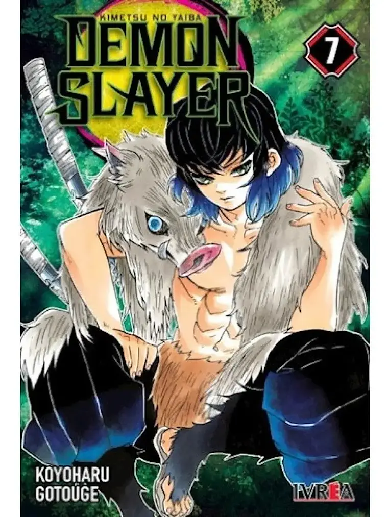 Manga, Demon Slayer: Kimetsu No Yaiba Vol. 7 / Ivrea 1