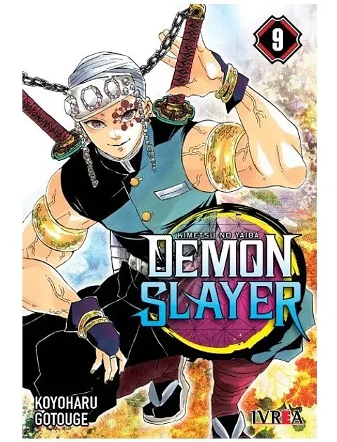 Manga Demon Slayer - Kimetsu No Yaiba 9 Ivrea Arg