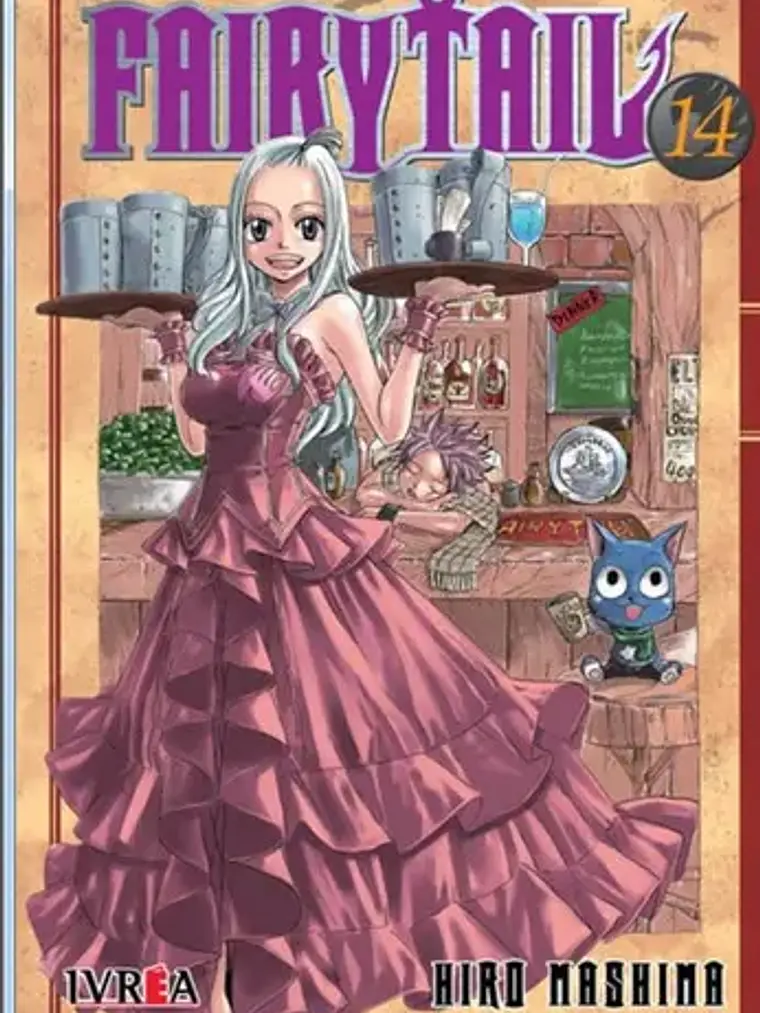 Fairy Tail 14, De Hiro Mashima. Serie Fairy Tail, Vol. 14. Editorial Ivrea, Tapa Blanda En Español, 2018 1