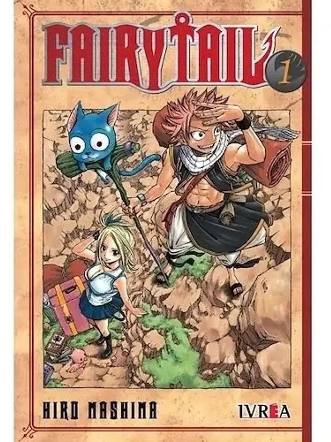 Manga Fairy Tail Vol. 1 de Hiro Mashima Editorial Ivrea 1