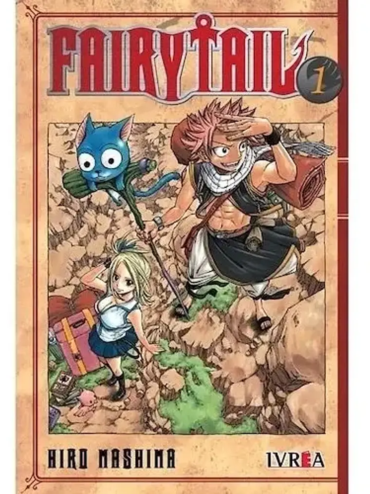 Manga Fairy Tail Vol. 1 de Hiro Mashima Editorial Ivrea 1