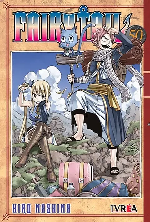 Fairy Tail 50 - Hiro Mashima, De Mashima, Hiro. Editorial Ivrea, Tapa Blanda En Español