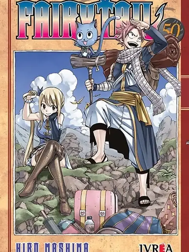 Fairy Tail 50 - Hiro Mashima, De Mashima, Hiro. Editorial Ivrea, Tapa Blanda En Español 1