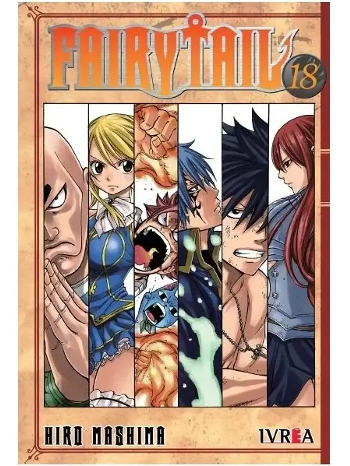 Manga Fairy Tail - Tomo 18 - Ivrea Argentina 1