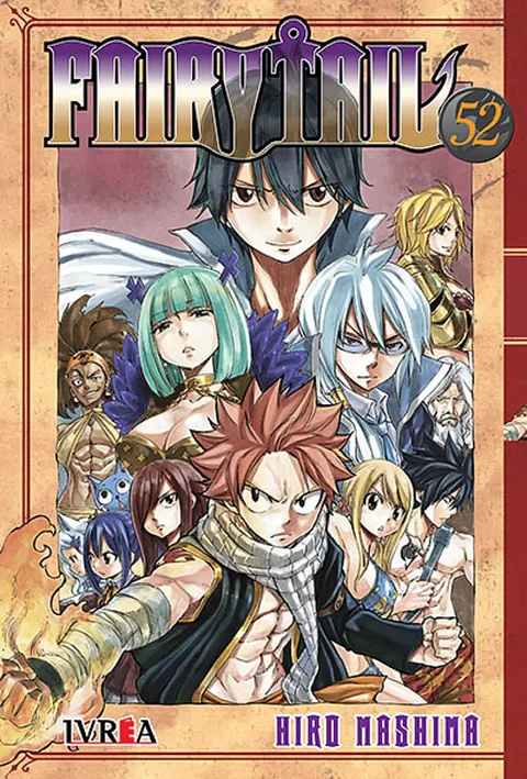 Fairy Tail, de Hiro Mashima, vol. 52. Editorial Ivrea (2025)