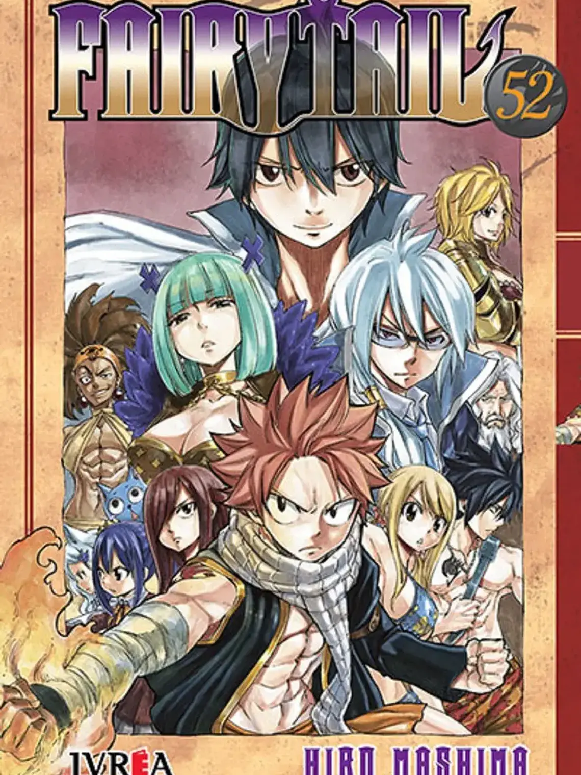 Fairy Tail, de Hiro Mashima, vol. 52. Editorial Ivrea (2025) 1