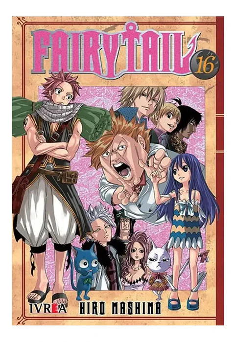 Manga Fairy Tail Vol 16 Ivrea