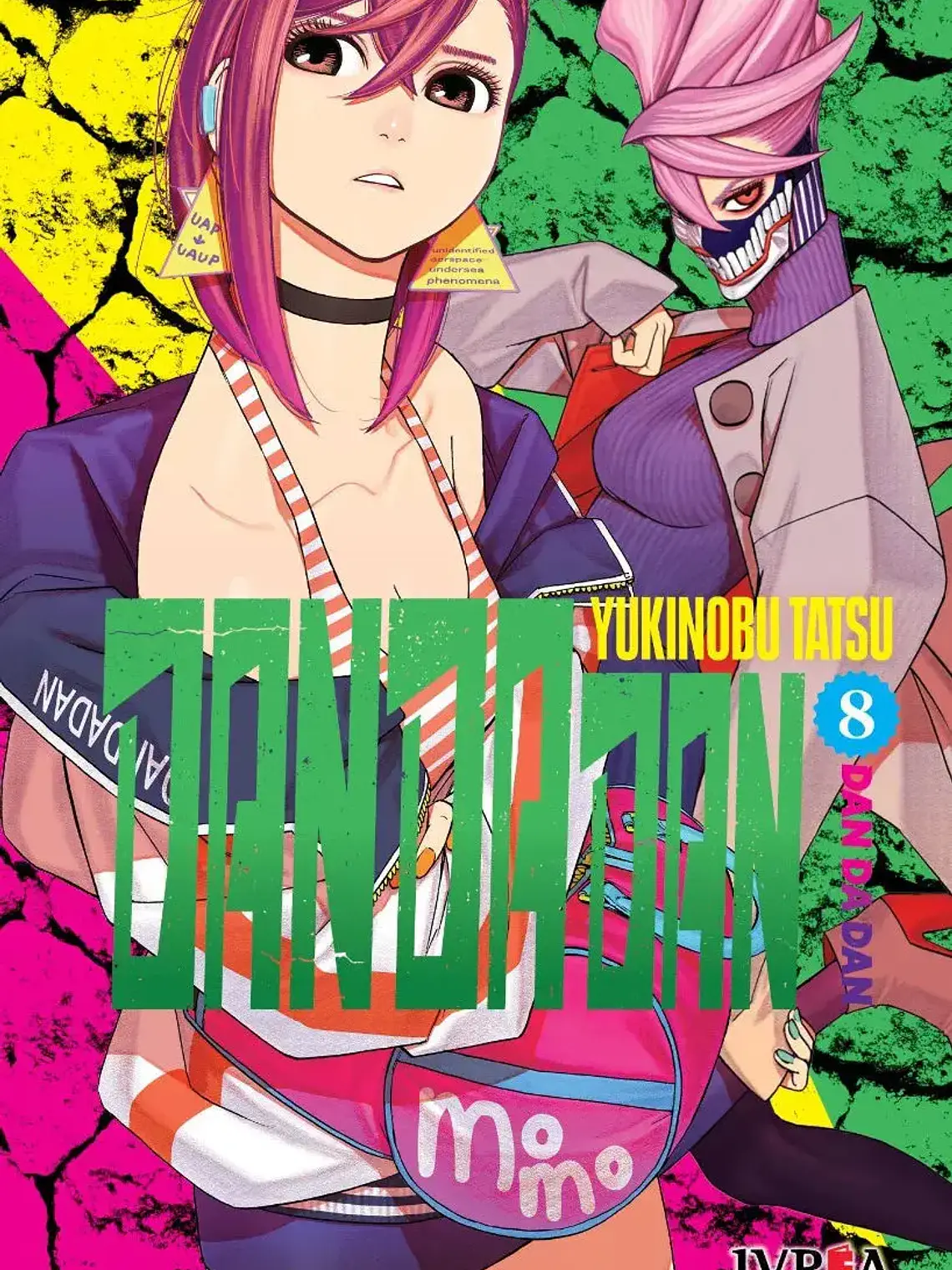 Dandadan Vol. 8, De Yukinobu Tatsu. Editorial Ivrea, Tapa Blanda En Español 1