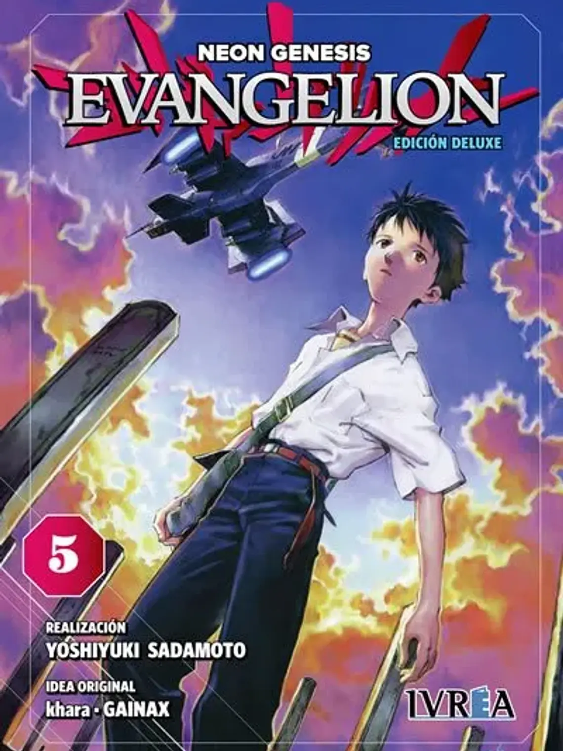 Manga Evangelion Deluxe Vol 5 Ivrea 1