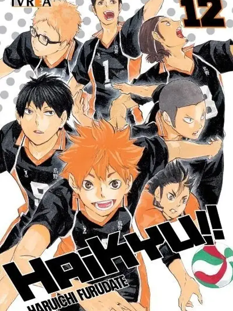 Manga Haikyu Tomo #12 Ivrea Argentina 1