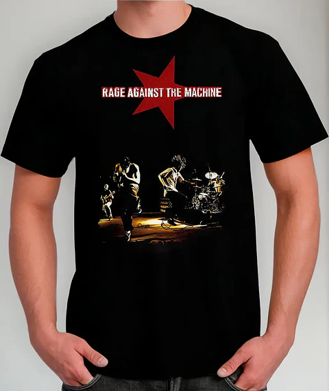 Polera Rage Against The Machine - Ver 02 - Live