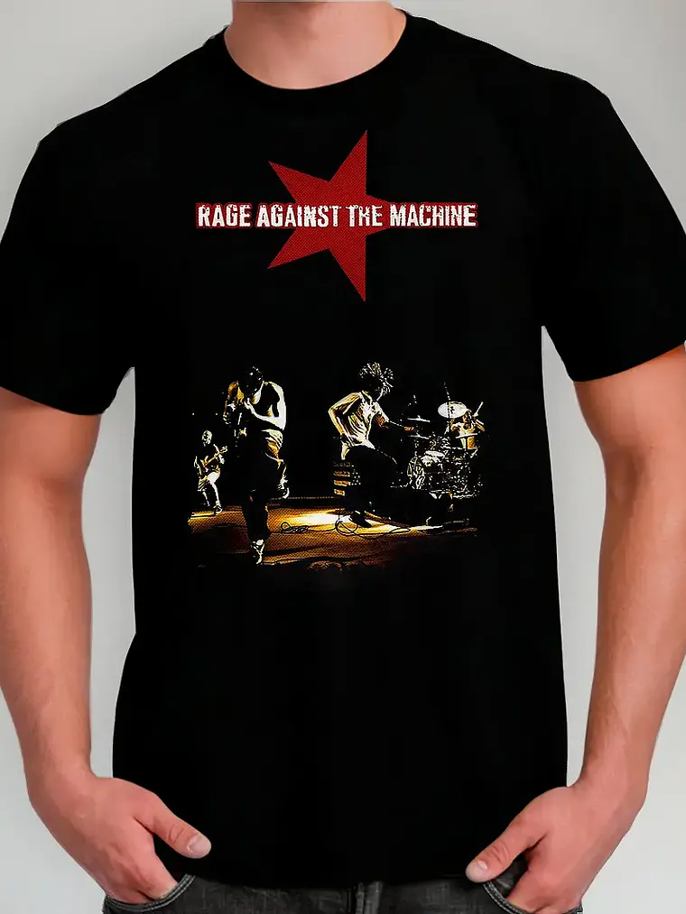 Polera Rage Against The Machine - Ver 02 - Live 1
