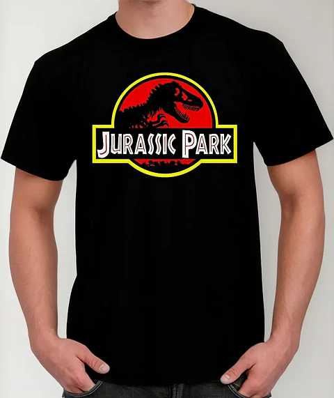 Polera Jurassic Park - Ver 04 - Vale Gamess