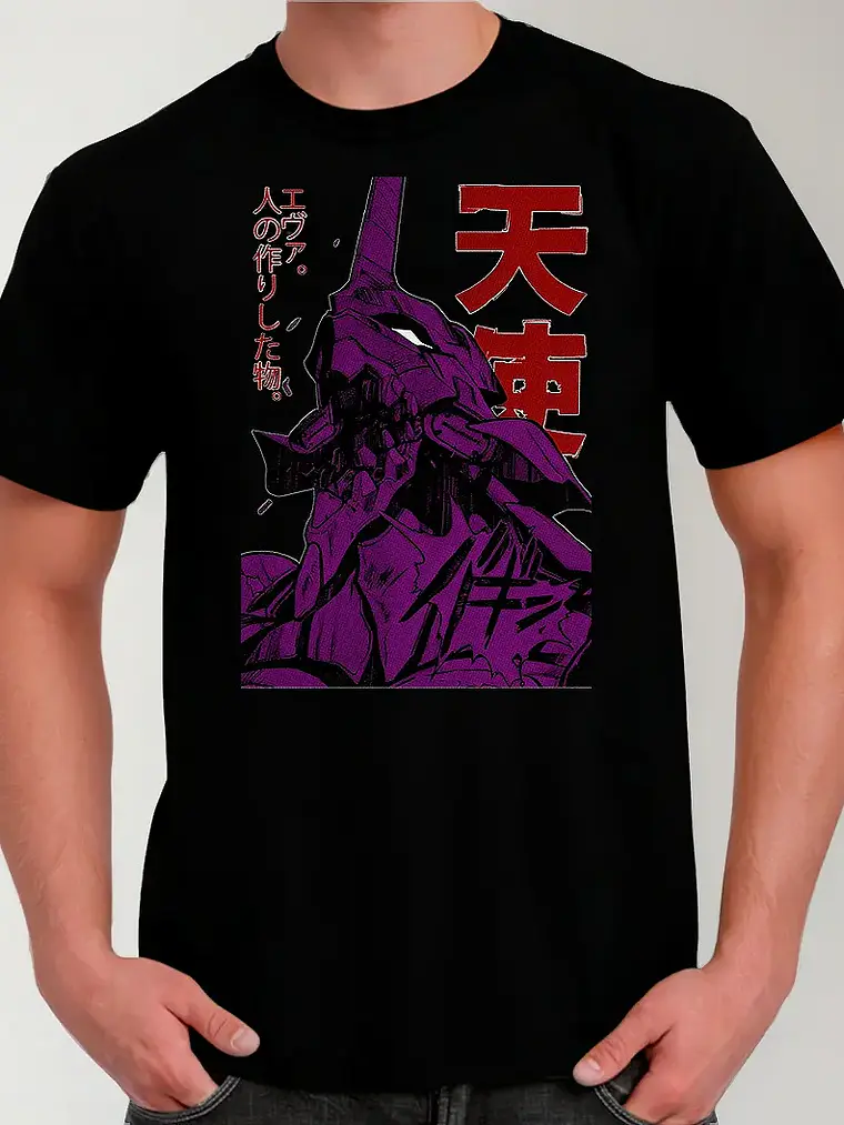 Polera Evangelion Eva 01 1