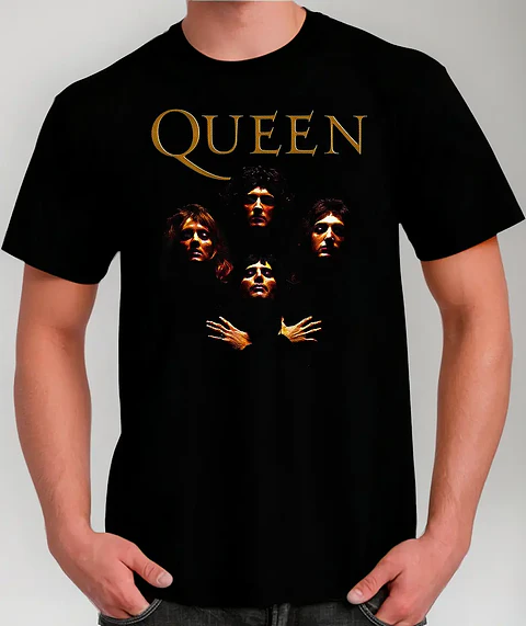 Polera Queen - Ver 11 - Bohemian Rhapsody