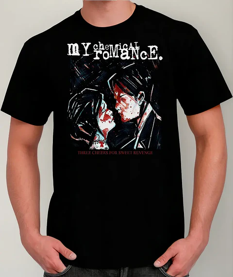 Polera My Chemical Romance - Ver 01 - Three Cheers For Sweet