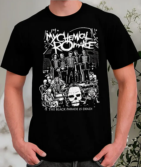Polera My Chemical Romance - Ver 03 - The Black Parade