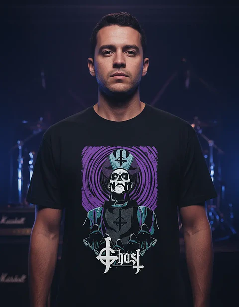 Polera - Bandas - Ghost - Ver 04