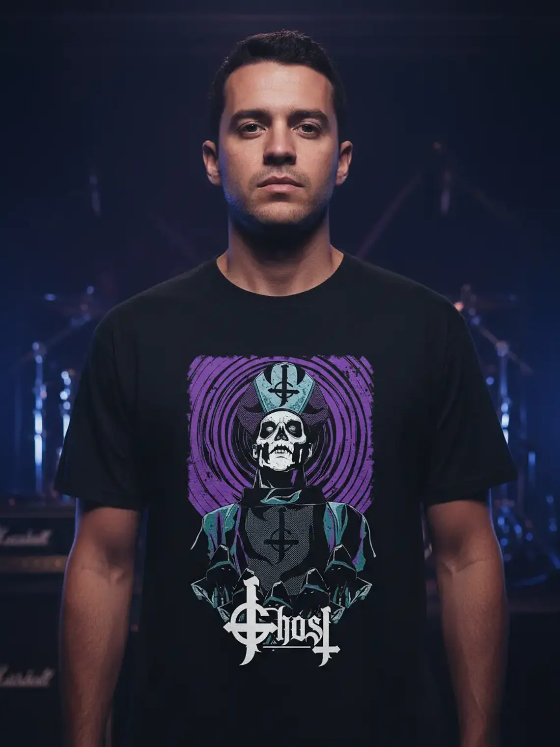 Polera - Bandas - Ghost - Ver 04 1