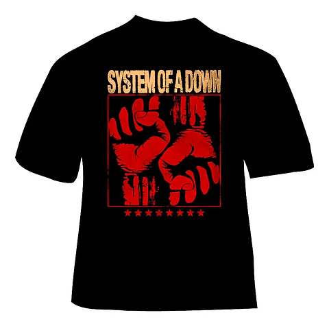 Polera System Of A Down - Ver 06 - Vale Gamess