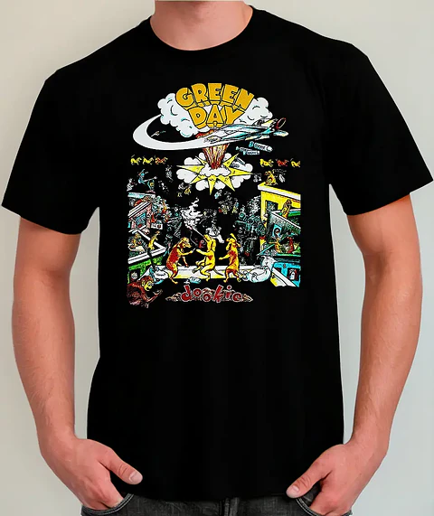 Polera Green Day - Ver 04 - Dookie