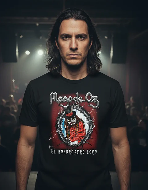 Polera Mago De Oz - Ver 25 - El Sombrerero Loco