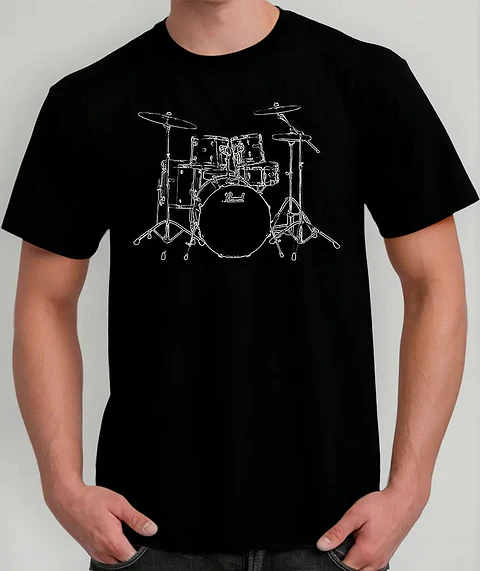 Polera Bateria - Ver 01 - Vale Gamess