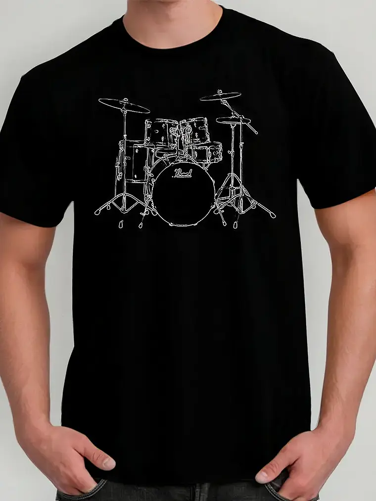 Polera Bateria - Ver 01 - Vale Gamess 1