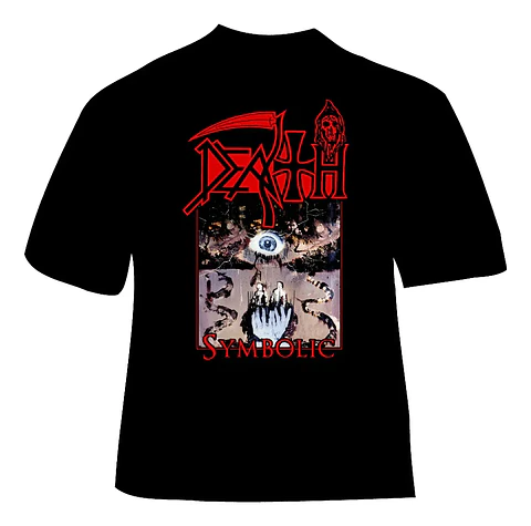 Polera Death - Ver 25 - Symbolic