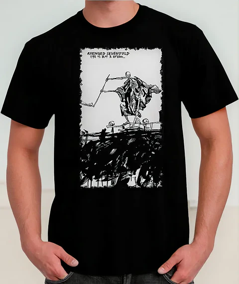 Polera Avenged Sevenfold - Ver 03 - Life Is But A Dream