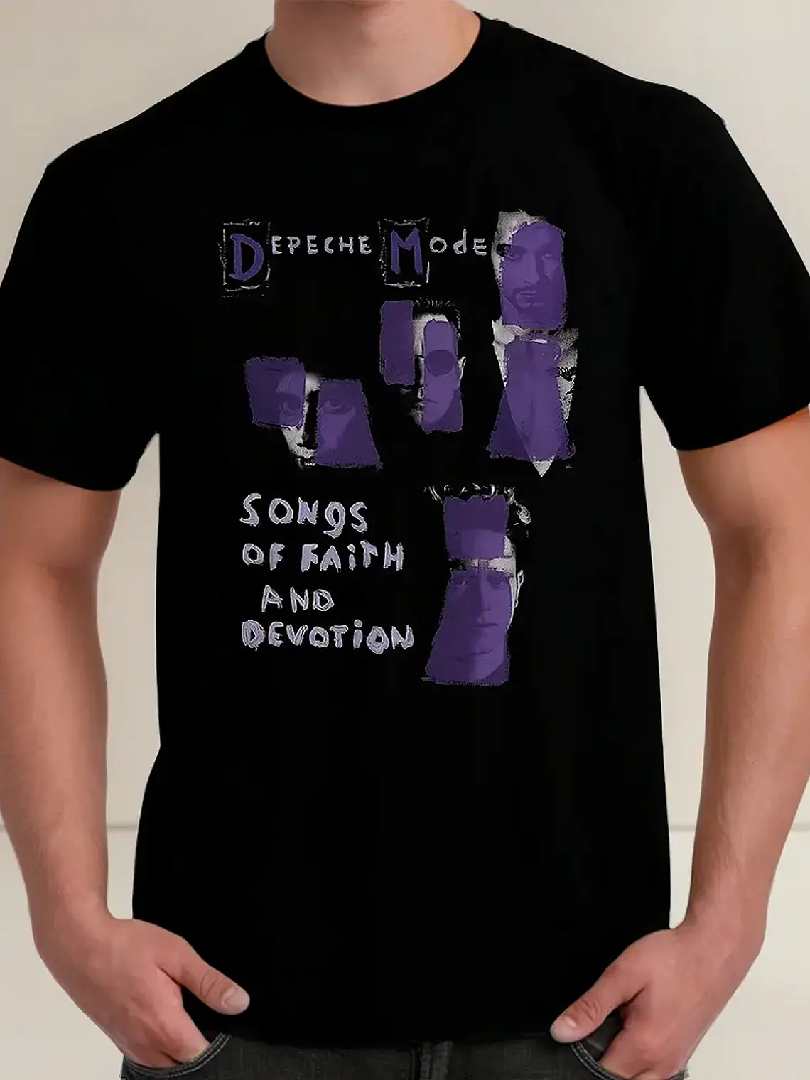 Polera Depeche Mode - Ver 14 - Songs Of Faith And Devotion 1